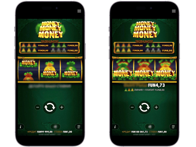 Классический однолинейный слот